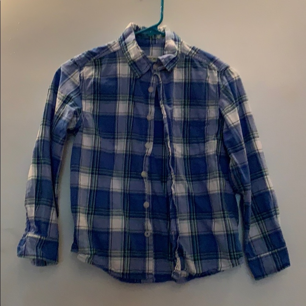 Blue flannel